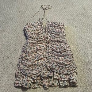 zara, never worn tie dress